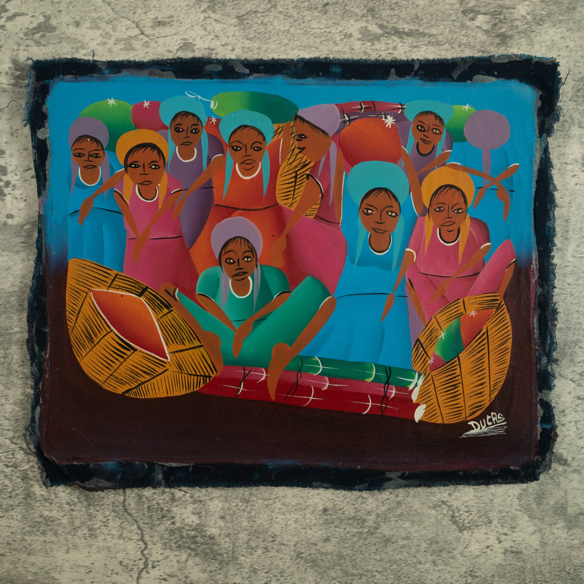 Haitian Painting Melodic Rhythms