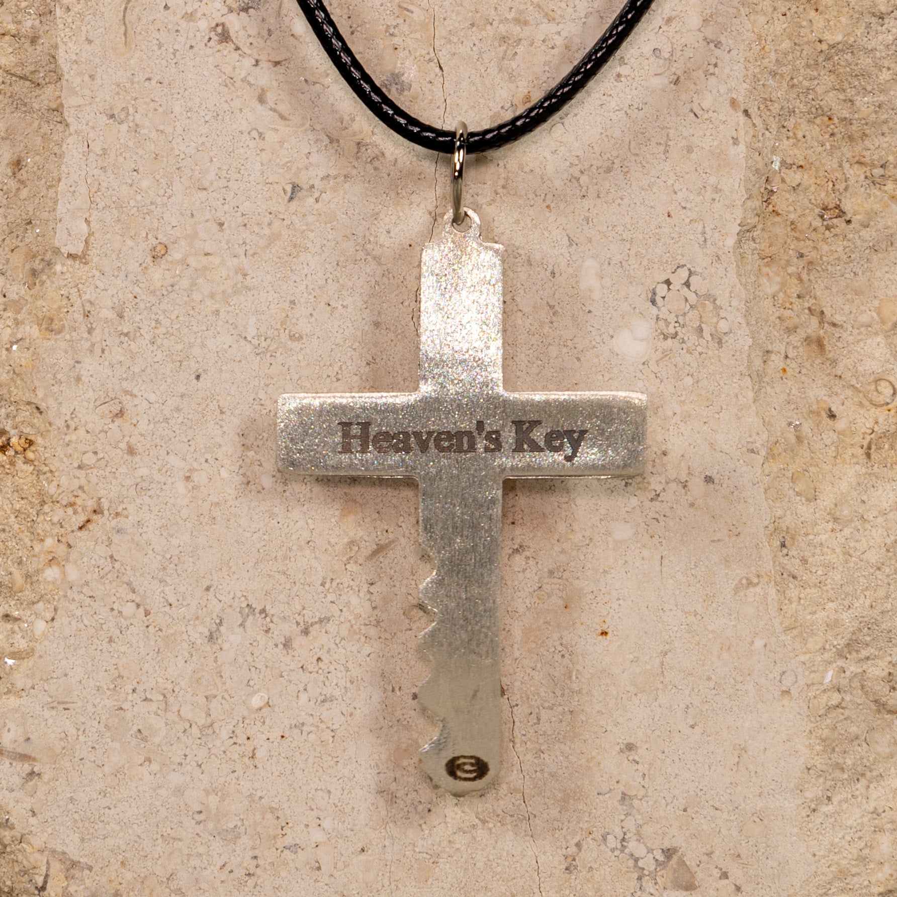 The Key to Heaven Sterling Silver Medium Pendant
