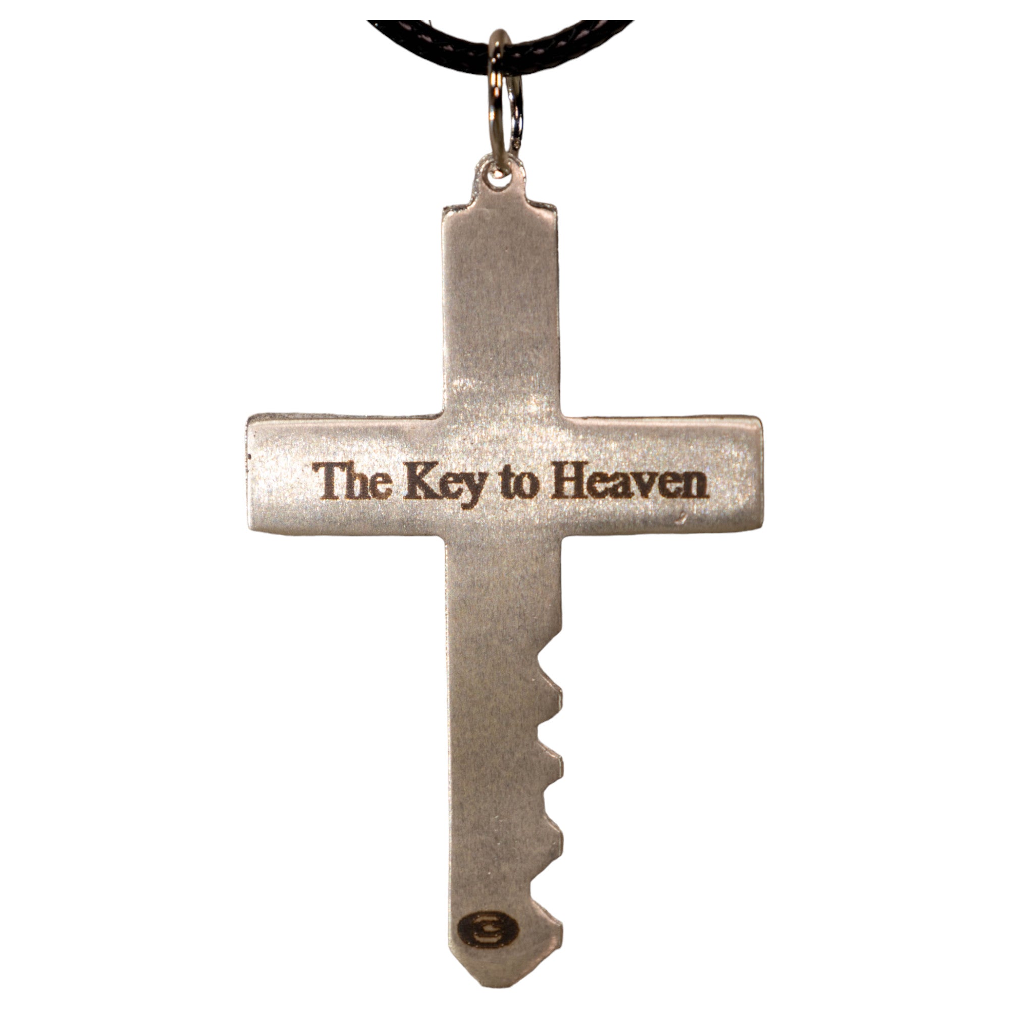 The Key to Heaven Sterling Silver Medium Pendant