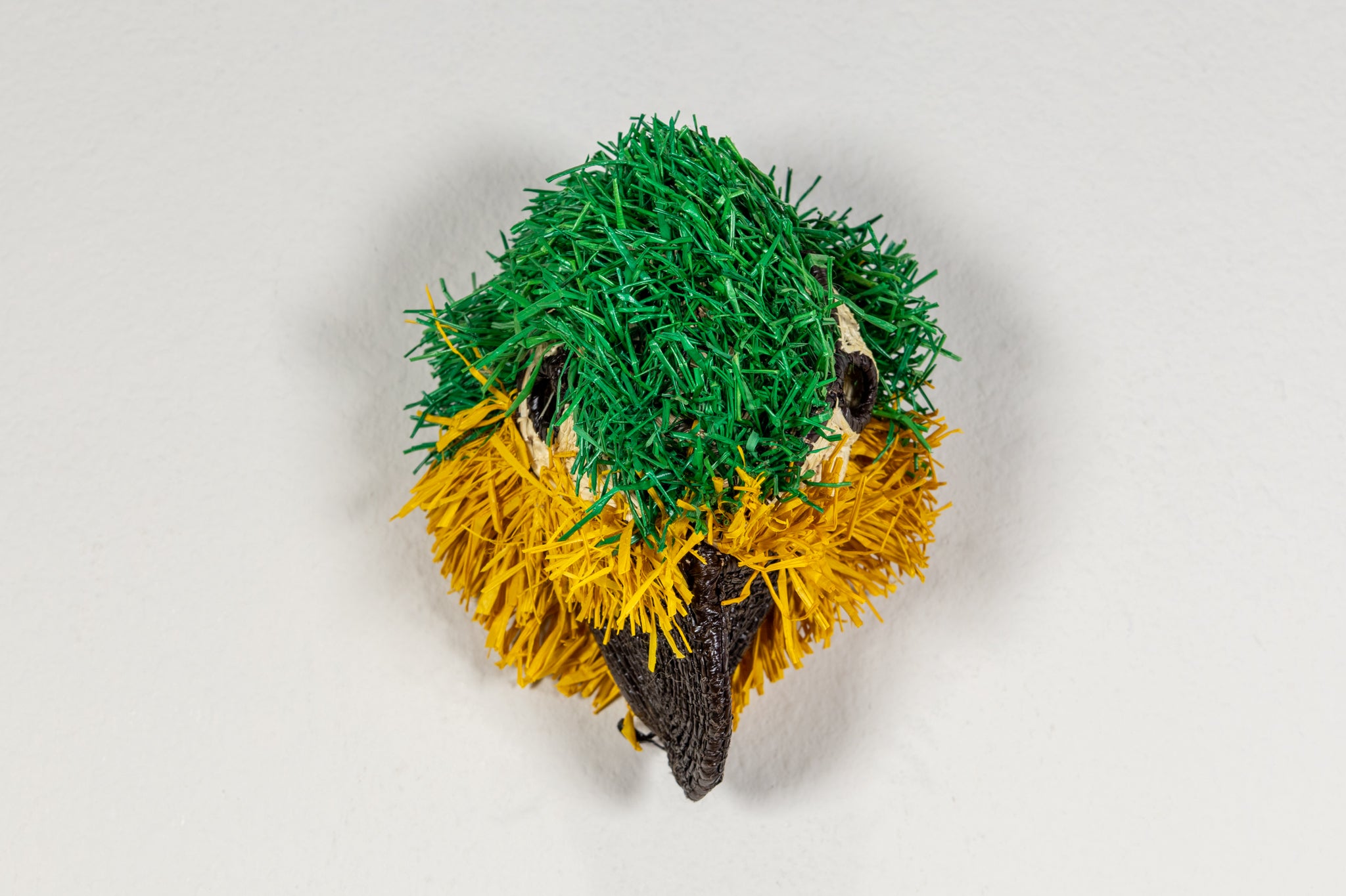 Yellow-Crowned Amazon Parrot Mask