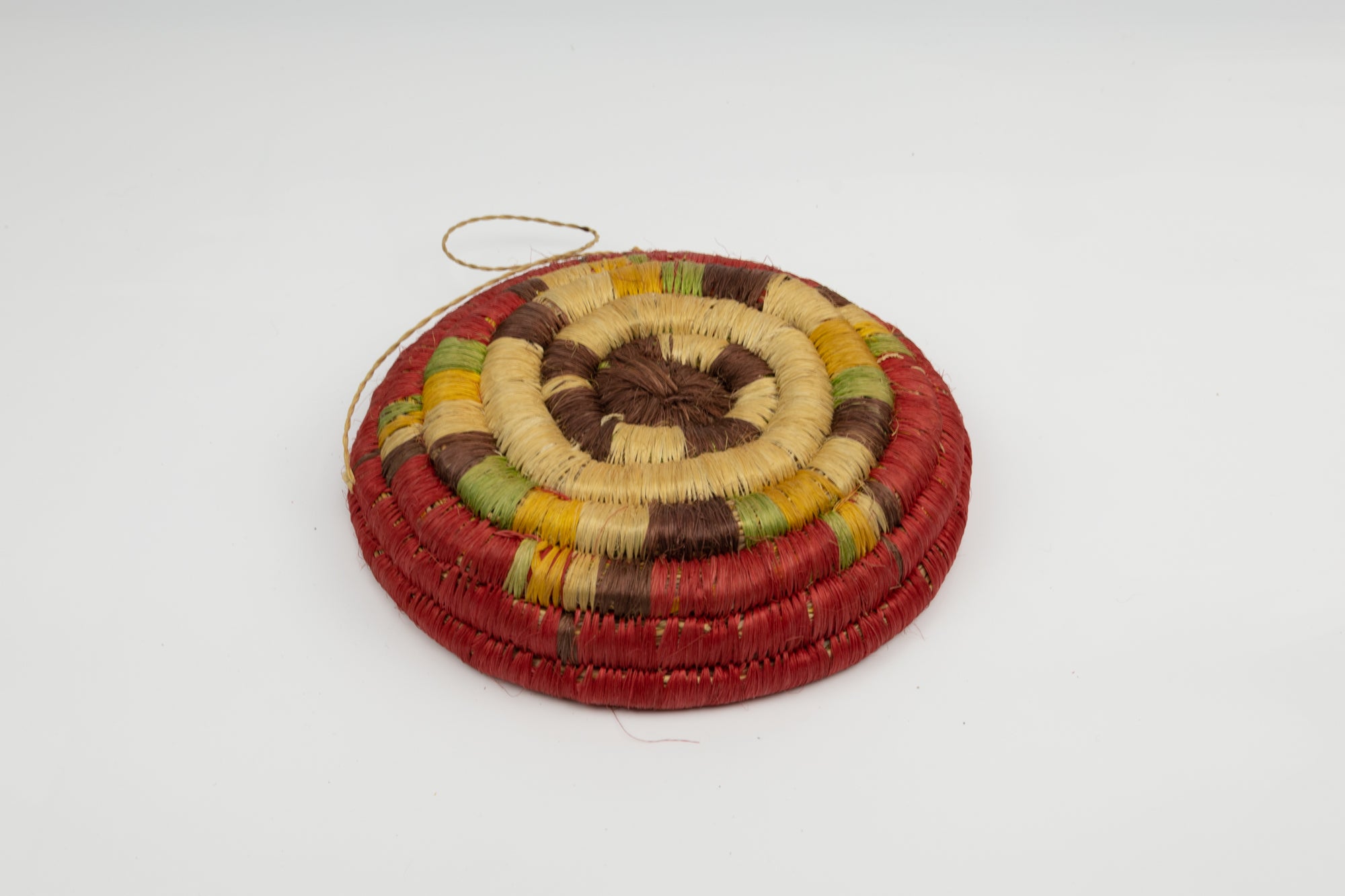 Vintage Handmade Woven Bowl Fair Trade