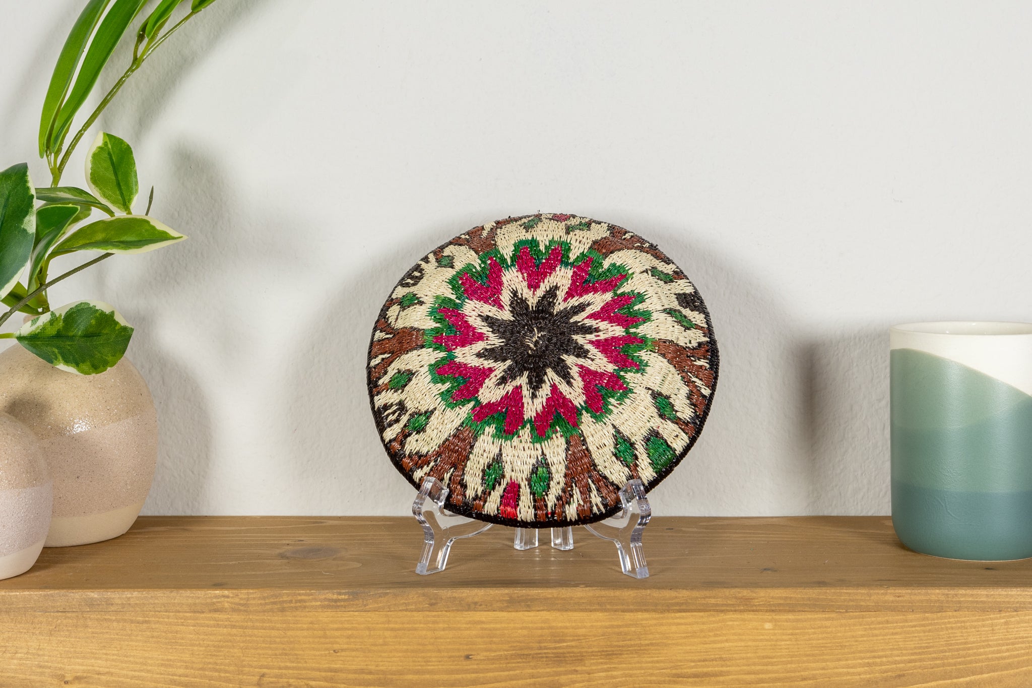 Garden of Color Small Basket Plate