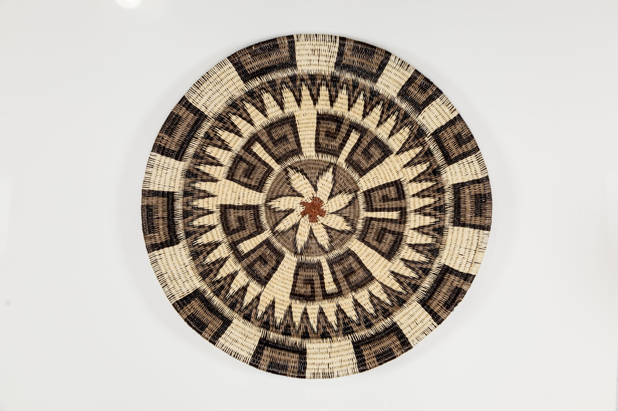 Aztec Mayan Basket Plate