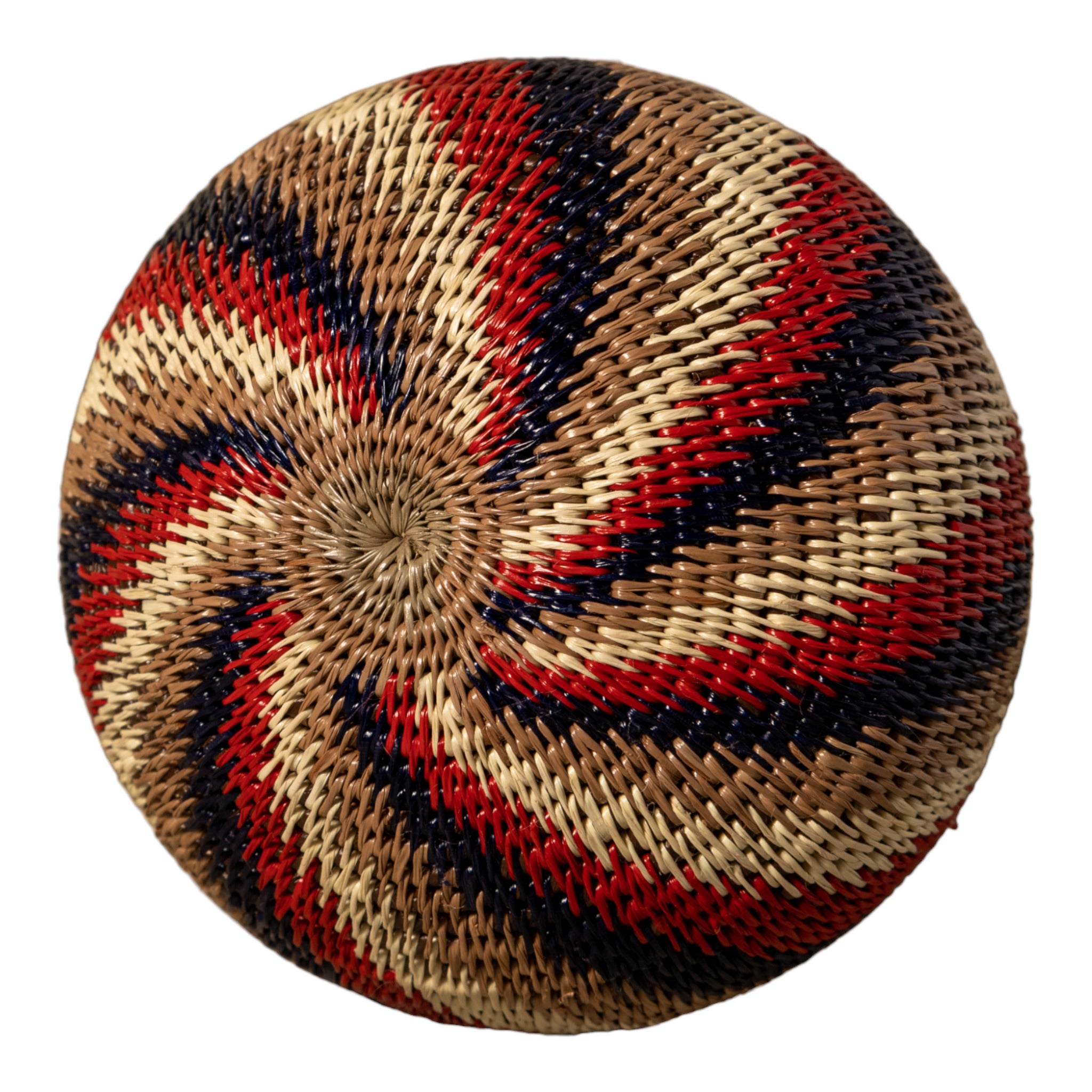 Spinner Swirl Of Earth Colors Rainforest Basket