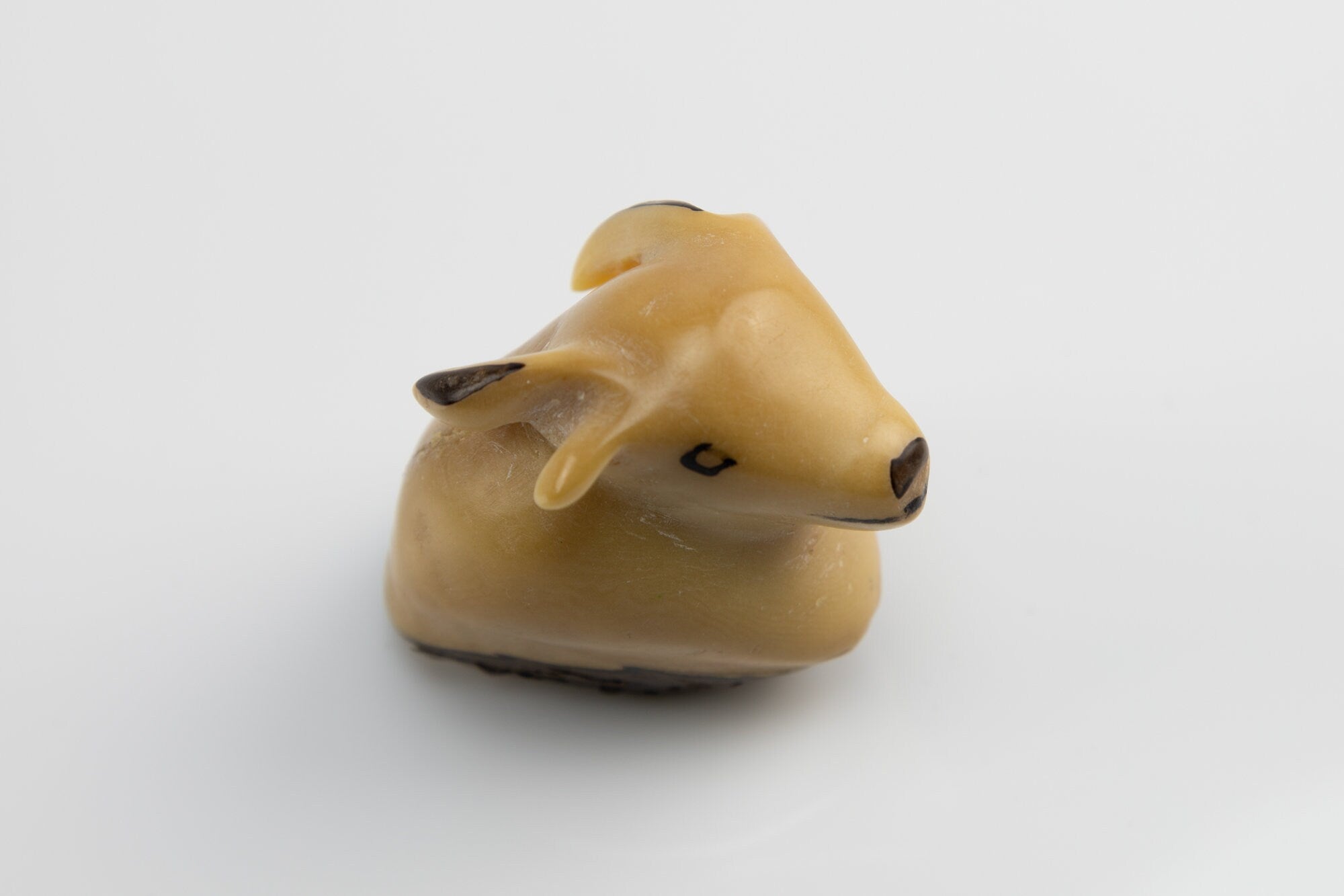 Hand Carved Tagua Nut Goat