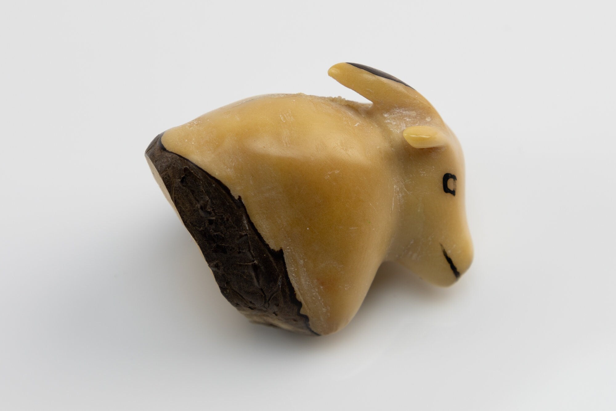Hand Carved Tagua Nut Goat