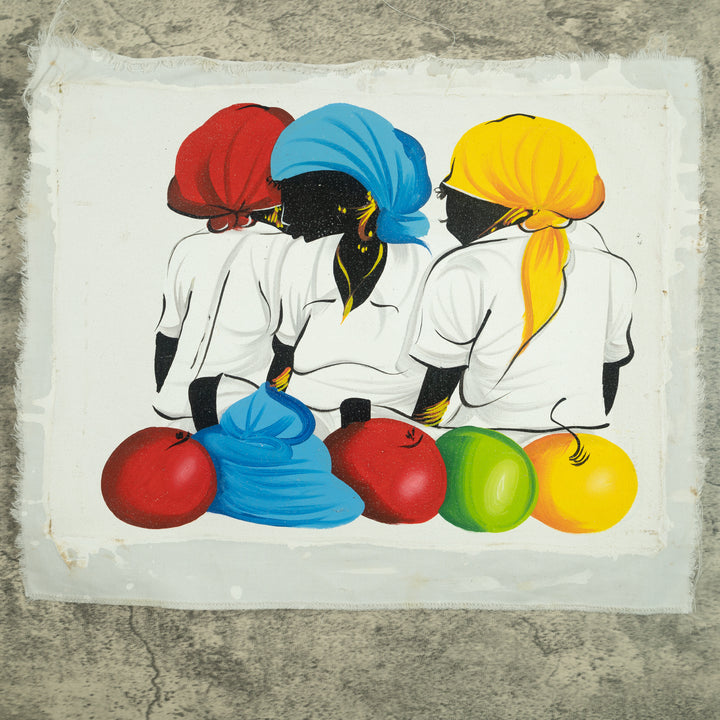 Haitian Painting Conversations in Color