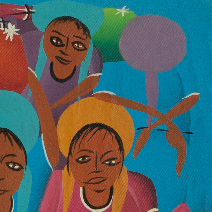 Haitian Painting Melodic Rhythms