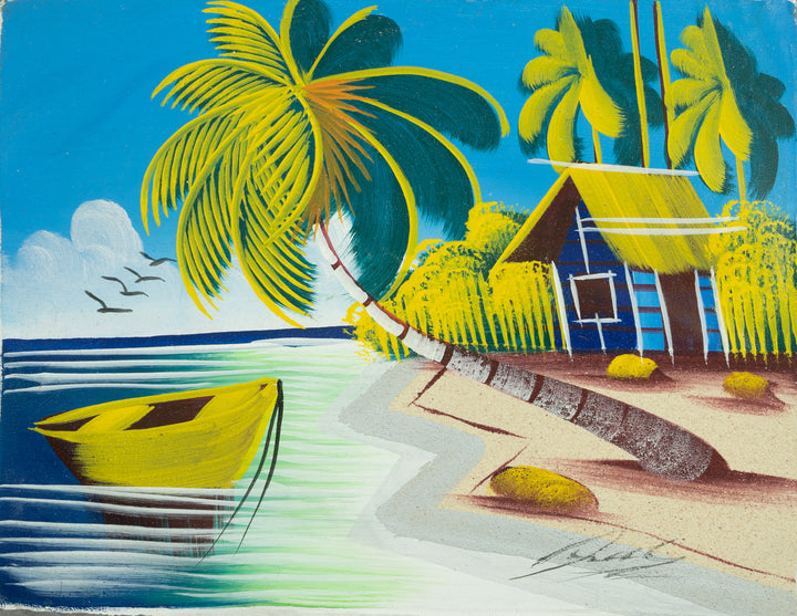 Haitian Painting Caribbean Calm