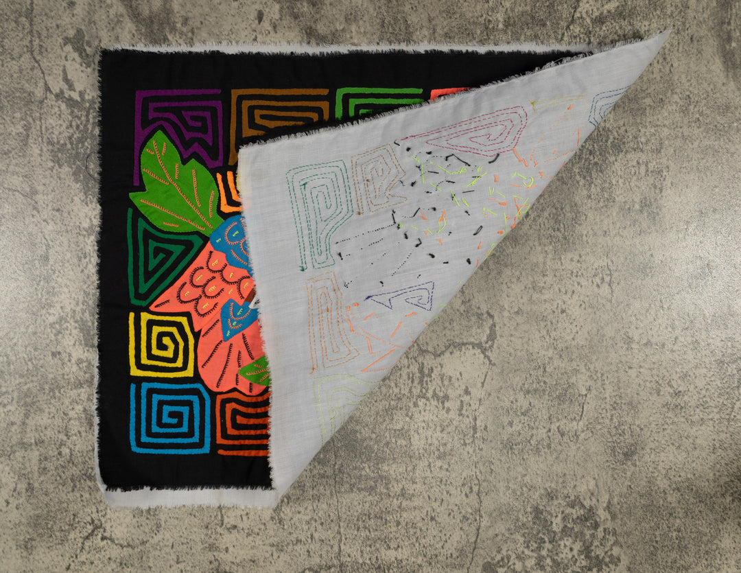 Fantasy Orange And Blue Two Parrot Bird Mola