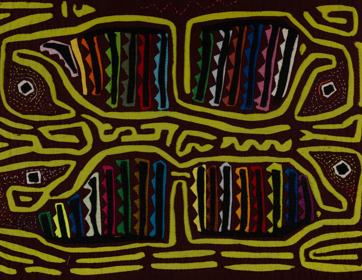 Maroon And Chartruce Weird Bird Mola