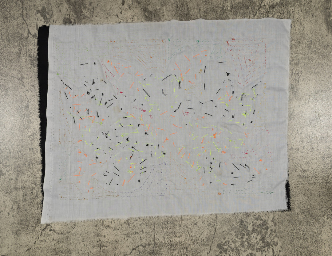 Parrot and Toucan with Flower Mola