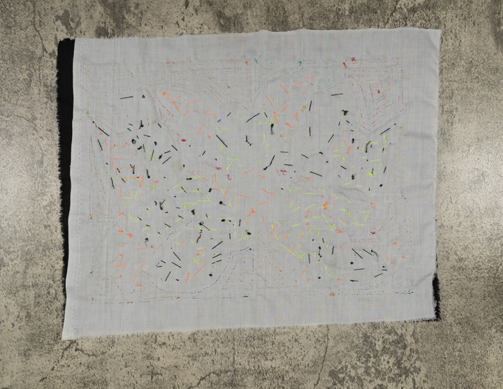 Parrot and Toucan with Flower Mola