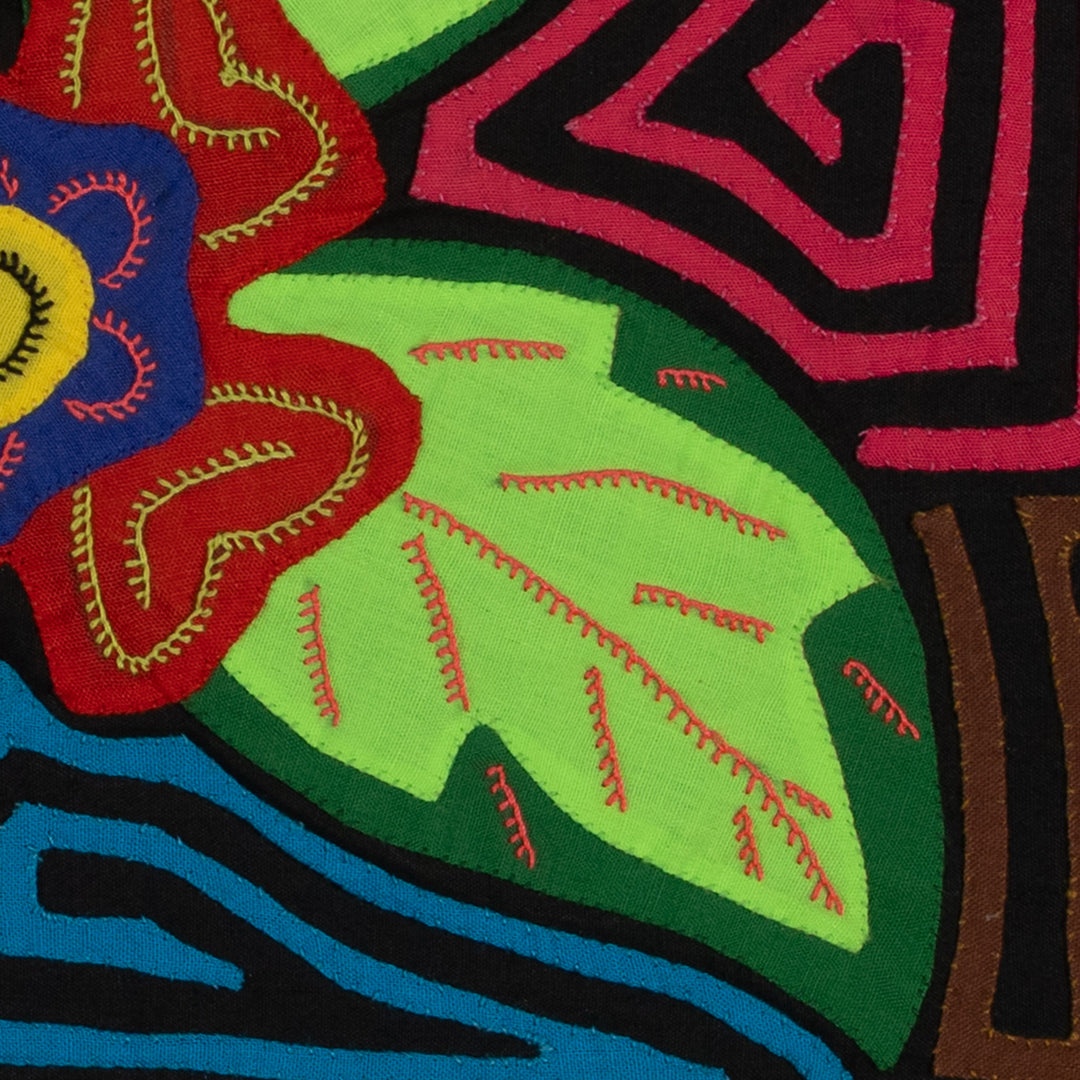 Colorful Hummingbird Feeding on Flower Mola