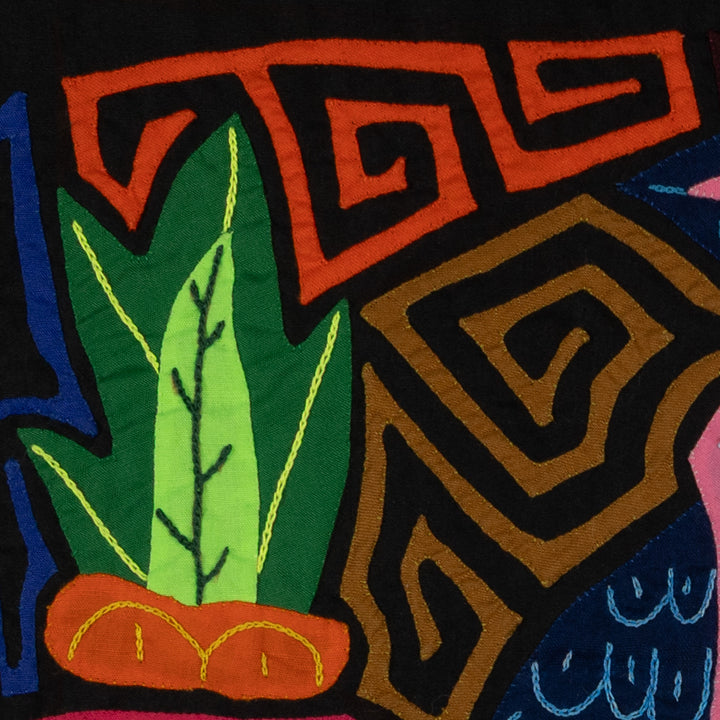 Fantasy Pink And Blue Dolphin Mola