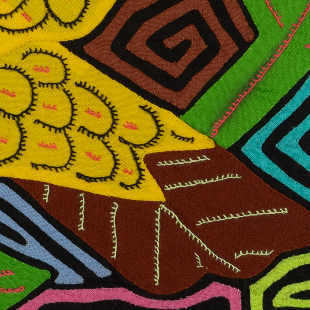 Fantasy Brown And Yellow Parrot Bird Mola