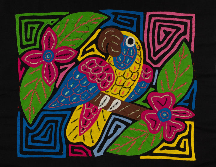 Fantasy Yellow And Blue Parrot Bird Mola