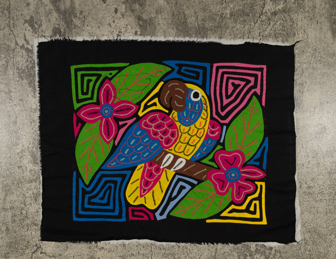 Fantasy Yellow And Blue Parrot Bird Mola