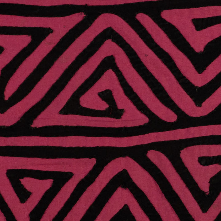 Black And Pink Classic Design Mola