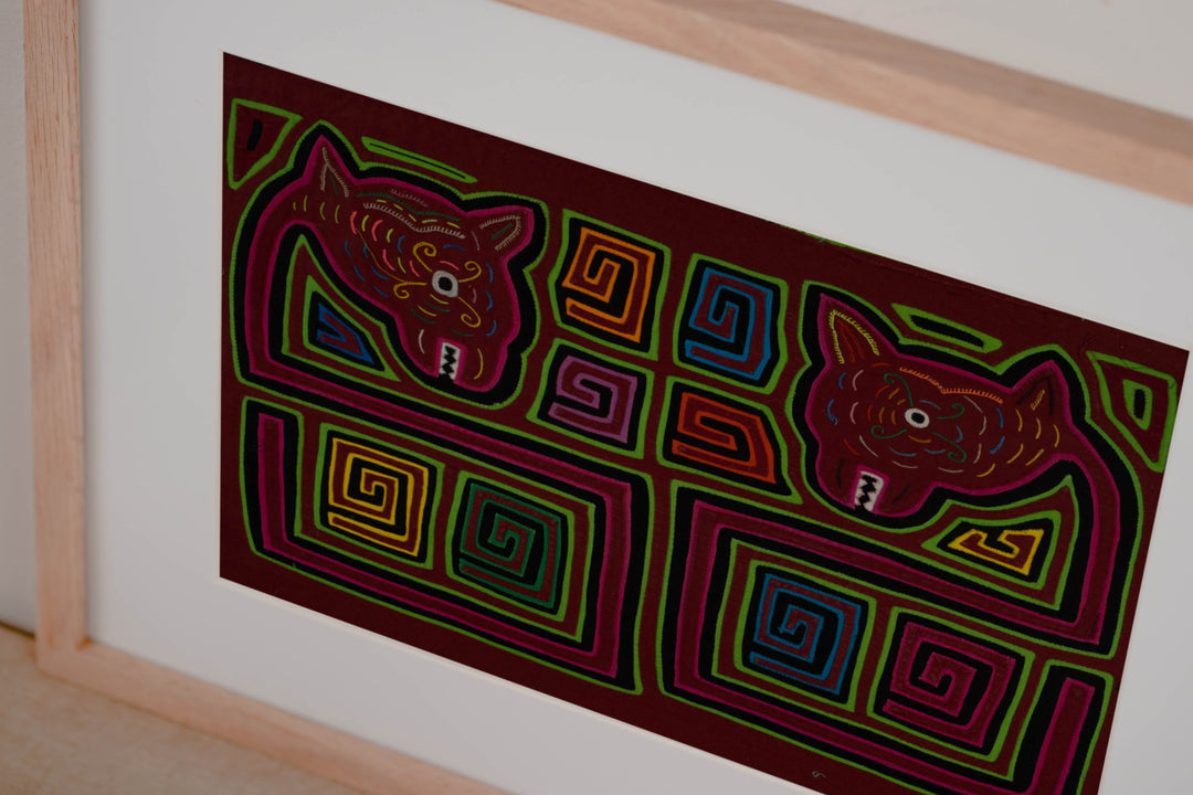 Traditional Red And Green Loch Ness Monster Mola