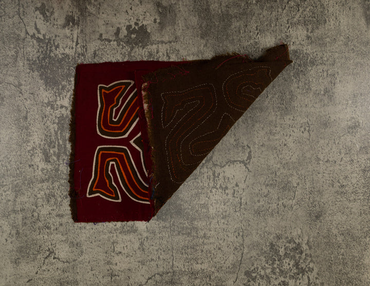 Maroon Classic Design Mola