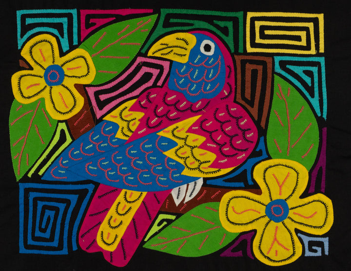 Fantasy Red Blue And Yellow Toucan Bird Mola