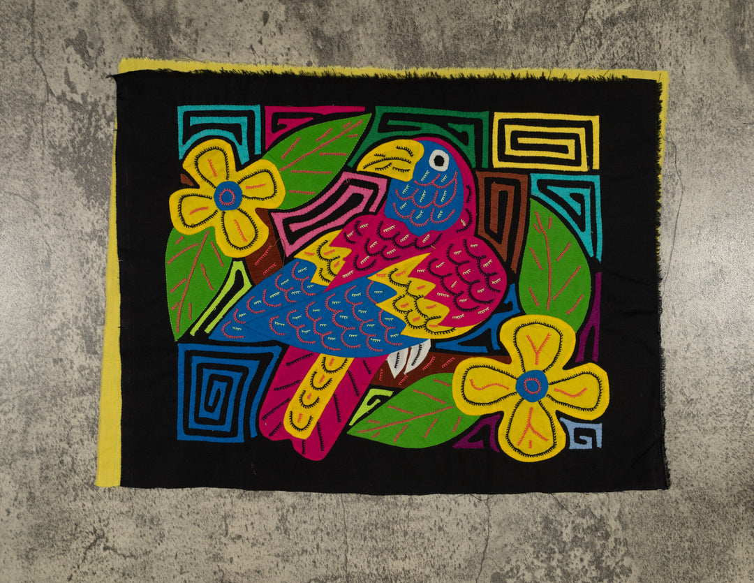 Fantasy Red Blue And Yellow Toucan Bird Mola