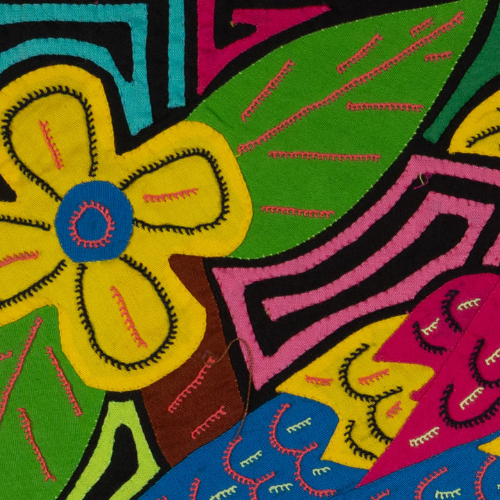 Fantasy Red Blue And Yellow Toucan Bird Mola