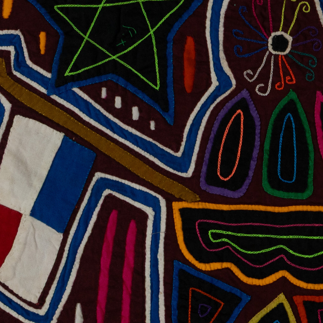 Multi-Color Patriotic Flag Mola