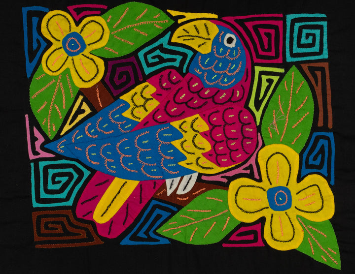 Fantasy Red And Blue Toucan Bird Mola