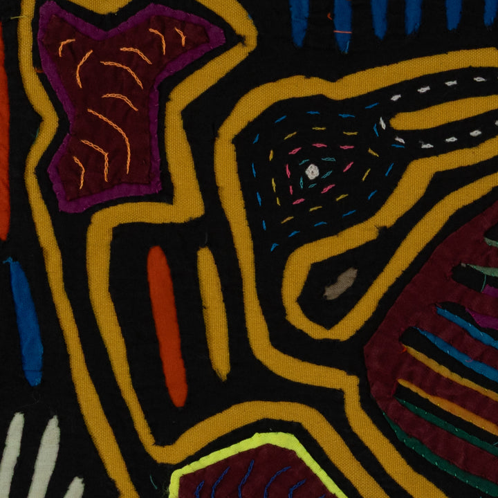 Black And Gold Rainforest Bird Mola