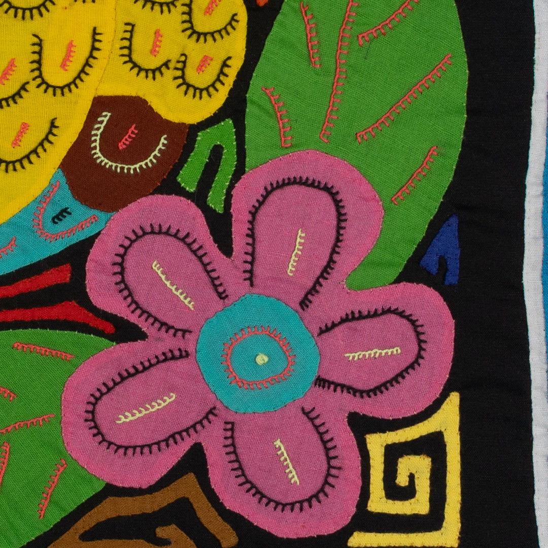 Fantasy Yellow And Green Parrot Bird Mola