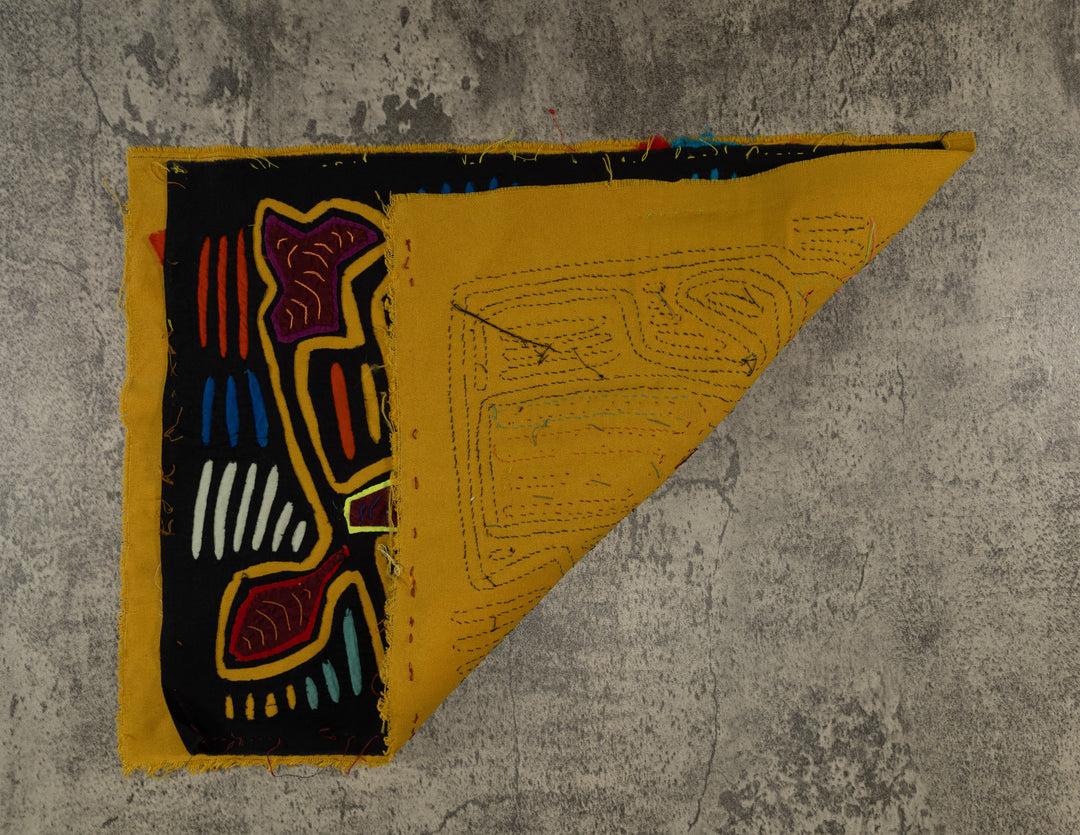 Black And Gold Rainforest Bird Mola