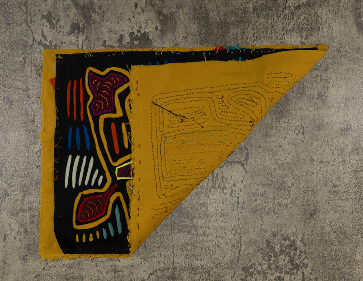 Black And Gold Rainforest Bird Mola