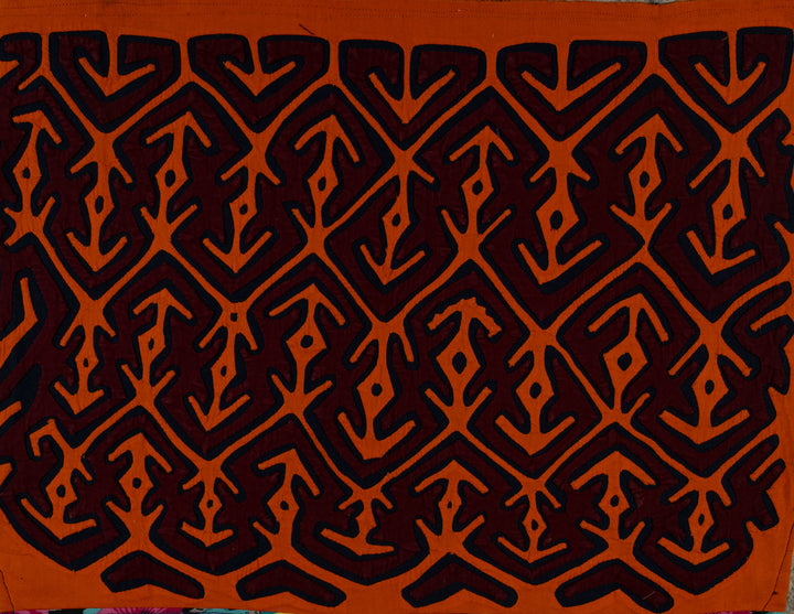 Classic Design Orange Former Blouse Mola