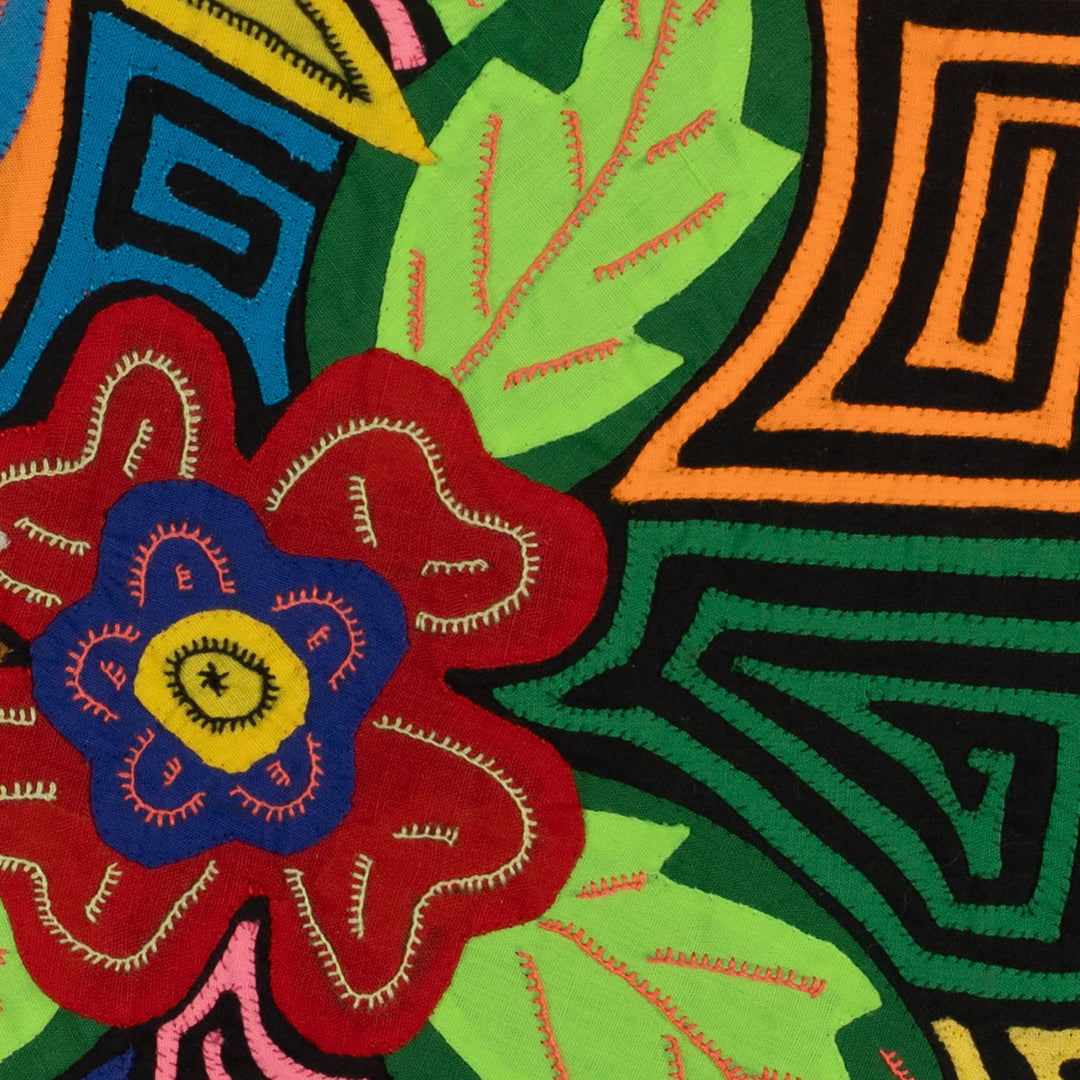 Fantasy Orange And Blue Hummingbird Mola