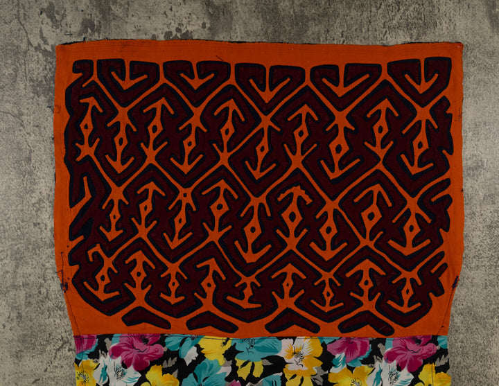 Classic Design Orange Former Blouse Mola