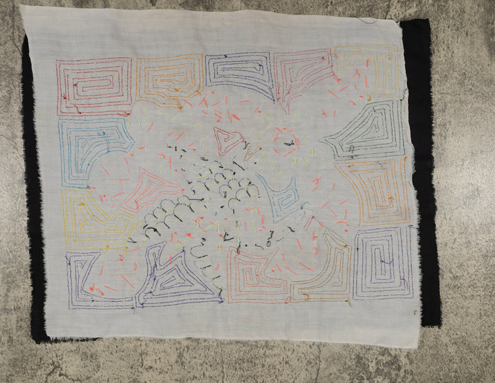 Fantasy Orange And Blue Hummingbird Mola