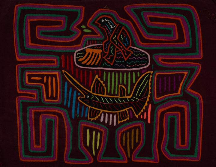 Burgundy Surfer And Sailfish Mola