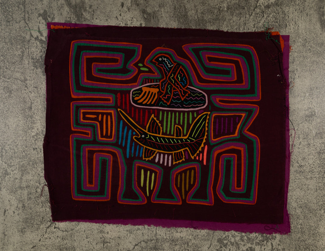 Burgundy Surfer And Sailfish Mola