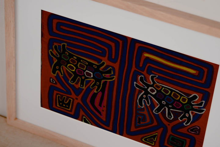 Traditional Orange And Blue Weird Crab Mola