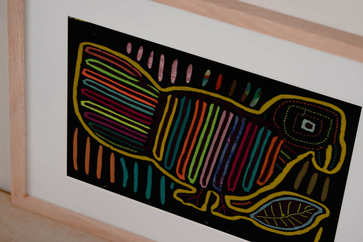Rainbow Colors Partridge Jungle Bird Mola