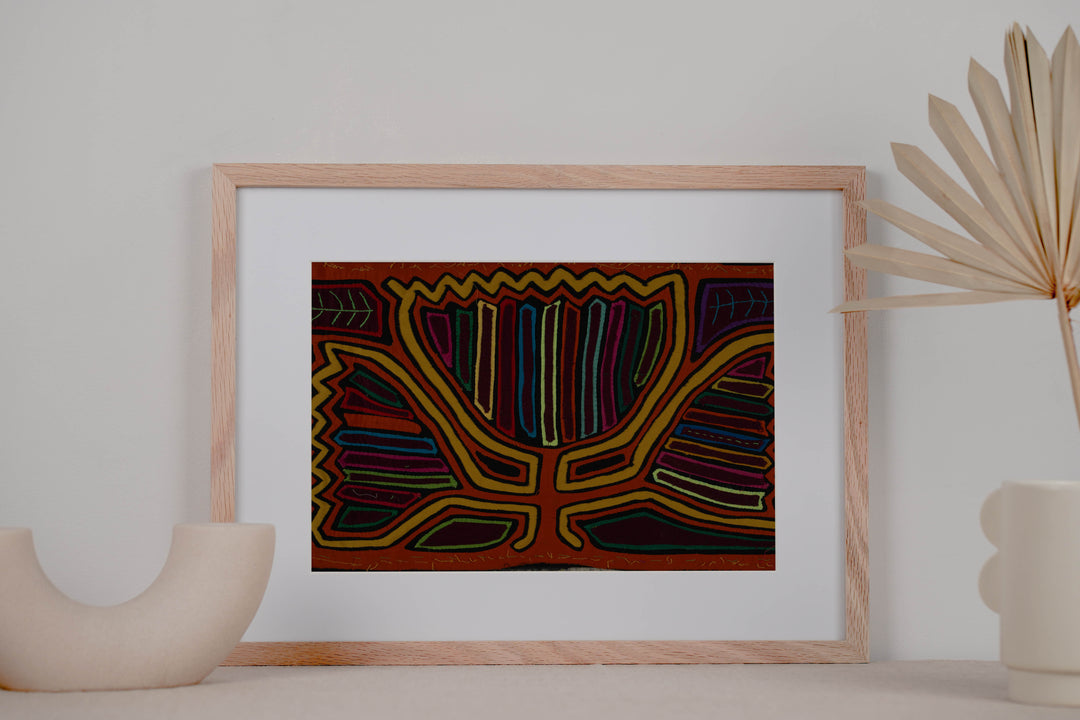 Orange And Yellow Tulip Flower Mola