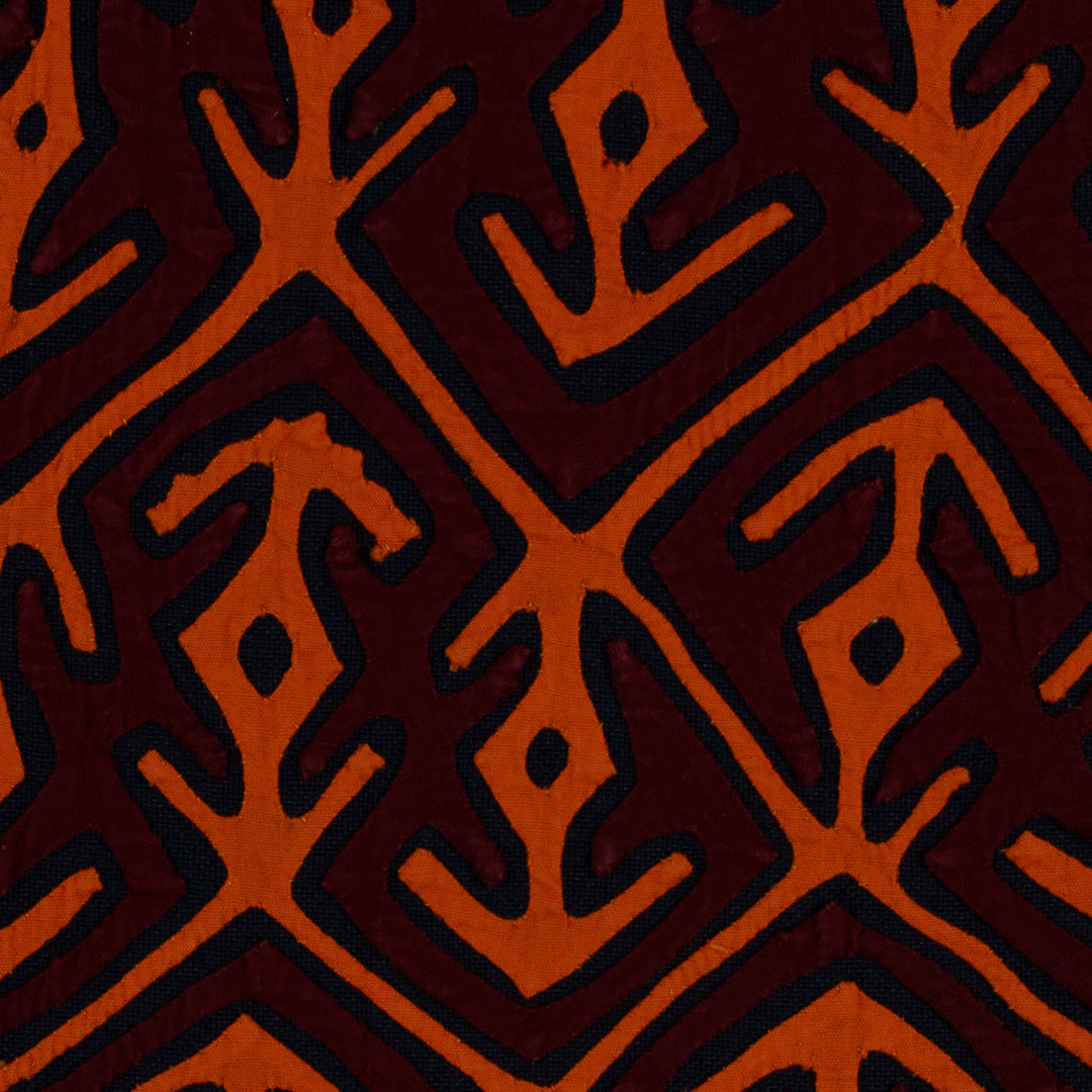 Classic Design Orange Former Blouse Mola