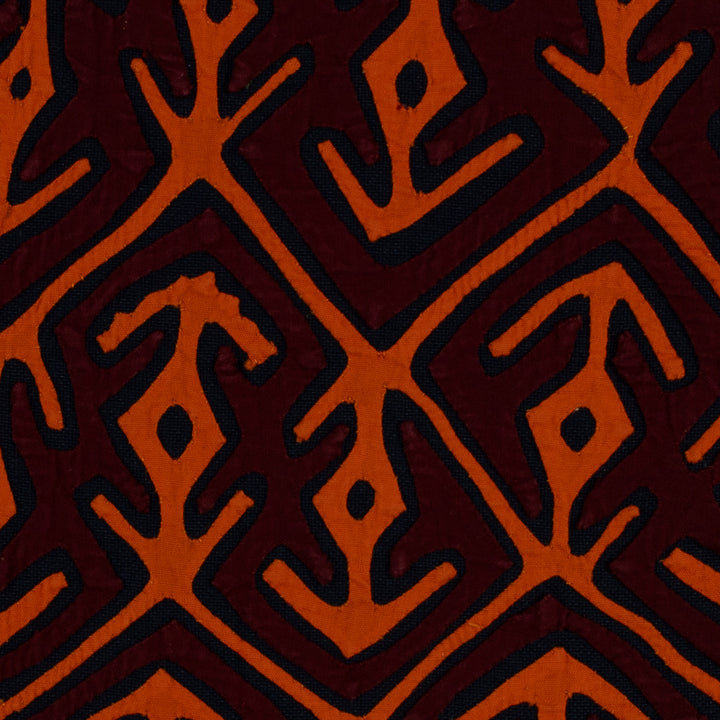 Classic Design Orange Former Blouse Mola