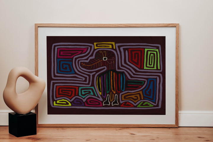 Raimbow Colors Big Beak Bird Mola