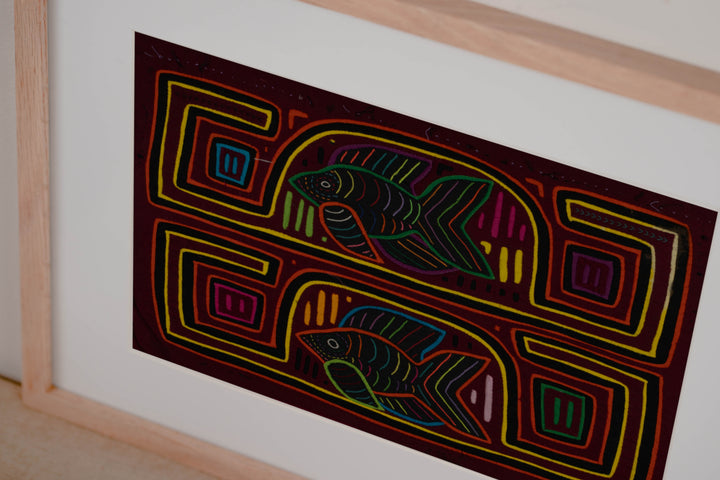 Traditional Red And Yellow Tropical Fish Mola