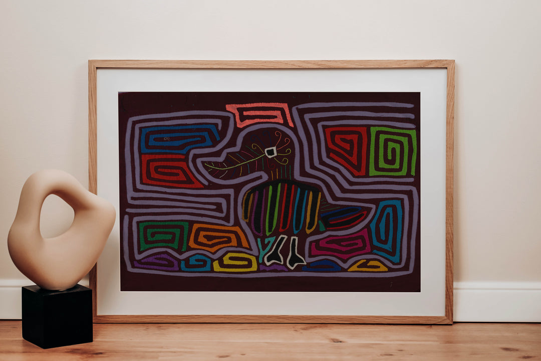 Raimbow Colors Big Beak Bird Mola