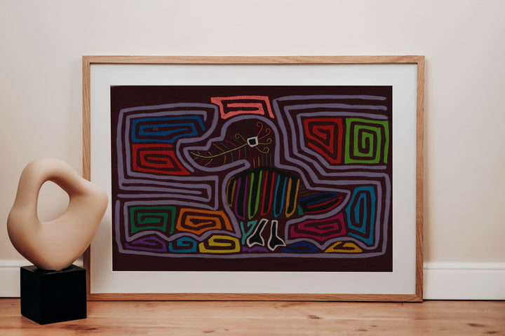 Raimbow Colors Big Beak Bird Mola