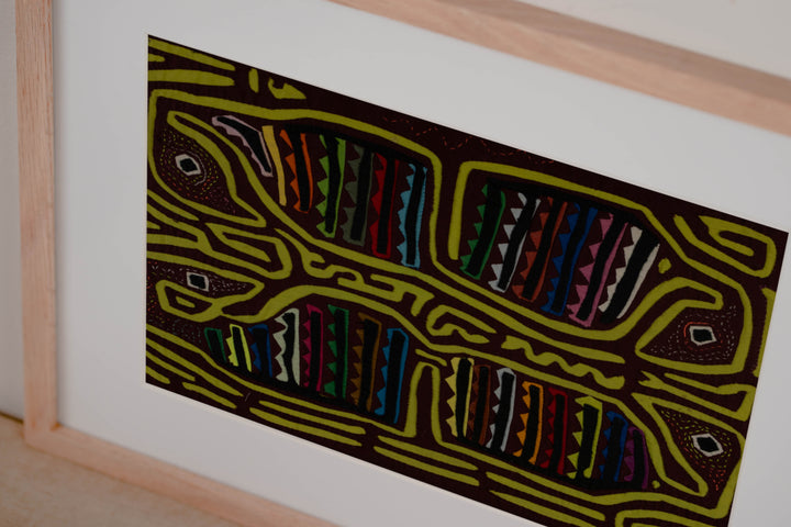 Maroon And Chartruce Weird Bird Mola